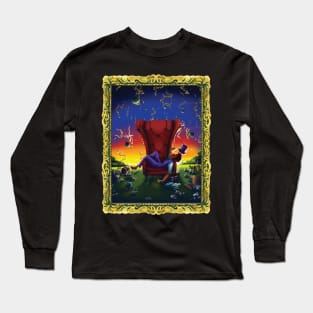 Framed Mad Hatter Long Sleeve T-Shirt